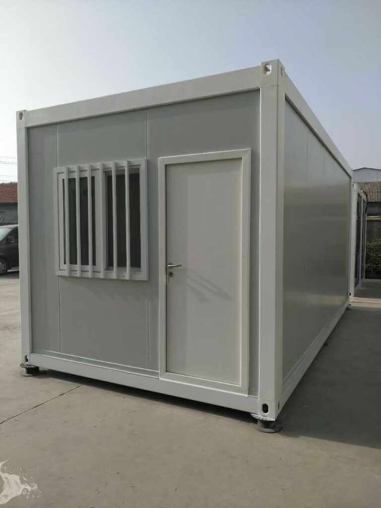 Camerino prefabricado para evento municipal